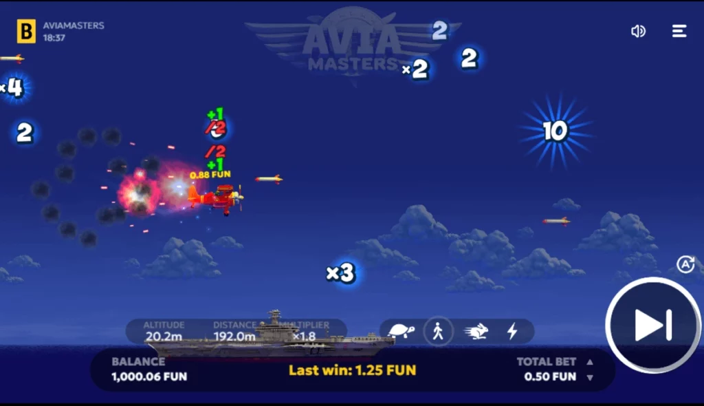 Aviamasters — lancer un vol depuis le porte-avions